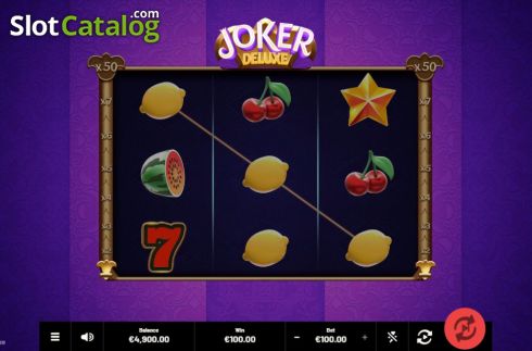 Скрин4. Joker Deluxe слот