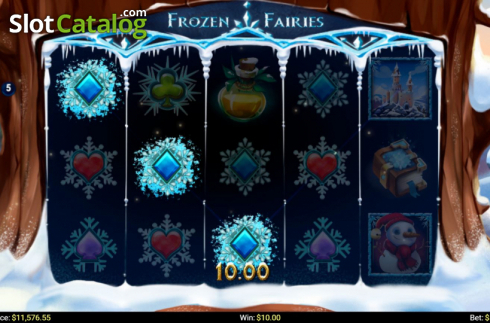 Скрин3. Frozen Fairies слот