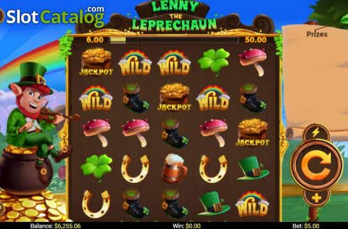 Скрин2. Lenny the Leprechaun слот