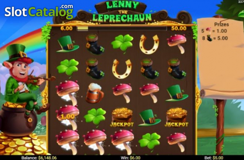 Скрин3. Lenny the Leprechaun слот