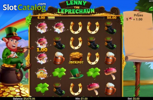 Скрин4. Lenny the Leprechaun слот