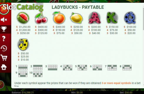 Скрин7. Ladybucks слот