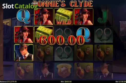Скрин4. Bonnie's Clyde слот
