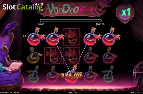 Скрин4. Voodoo Elixir слот