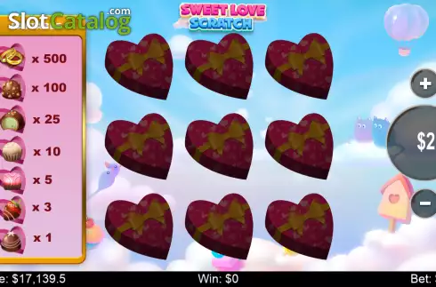 Скрин2. Sweet Love Scratch слот