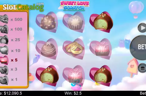 Скрин4. Sweet Love Scratch слот