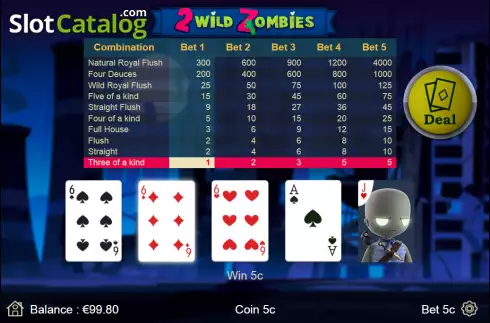 Скрин4. 2 Wild Zombies слот