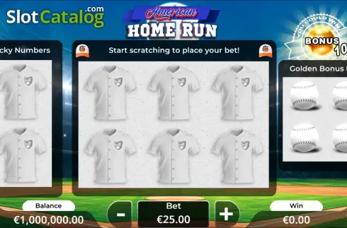 Скрин2. American Home Run Scratch слот