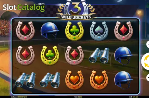Скрин2. 3 Wild Jockeys слот