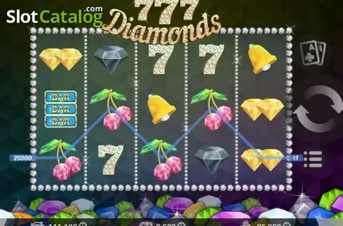 Скрин6. 777 Diamonds слот