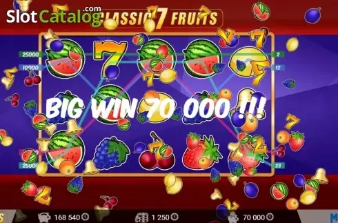 Скрин5. Classic 7 Fruits слот