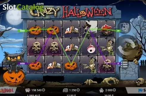 Скрин6. Crazy Halloween слот