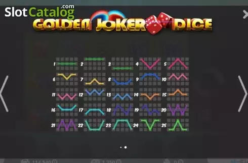 Скрин3. Golden Joker Dice слот