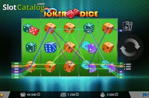 Скрин5. Joker Dice слот
