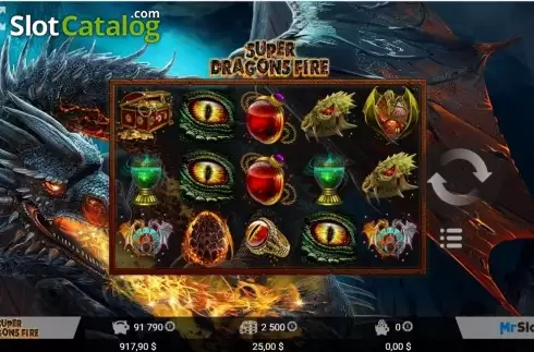 Скрин4. Super Dragons Fire слот