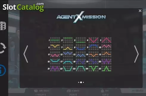 Скрин3. Agent X Mission слот