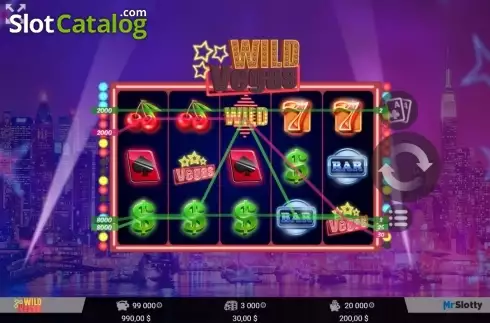 Скрин8. Wild Vegas (MrSlotty) слот