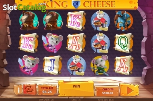 Скрин2. King of Cheese слот
