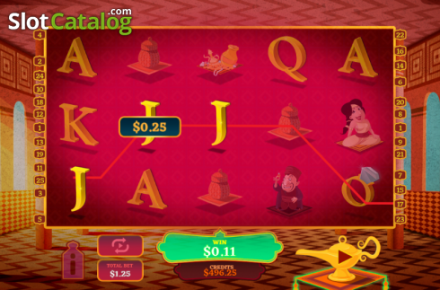 Скрин2. Magic Lamp (MultiSlot) слот