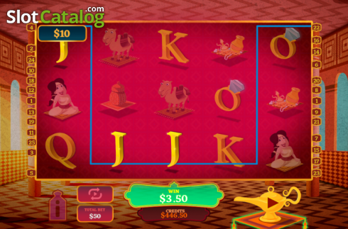 Скрин3. Magic Lamp (MultiSlot) слот