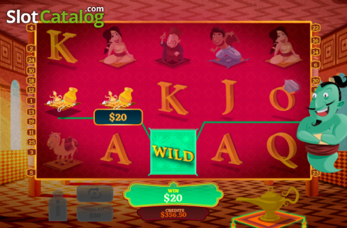 Скрин4. Magic Lamp (MultiSlot) слот
