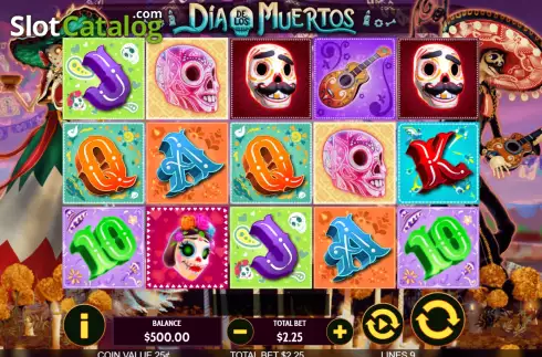 Скрин2. Dia de los Muertos (MultiSlot) слот