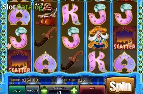 Скрин5. Arabian Oasis слот