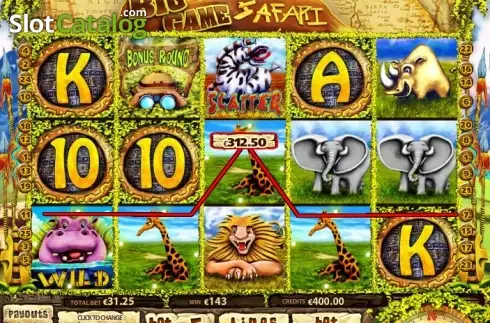 Скрин3. Big Game Safari (MultiSlot) слот