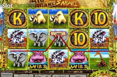 Скрин8. Big Game Safari (MultiSlot) слот