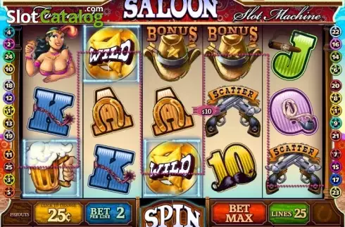 Скрин2. Fortunate Saloon слот