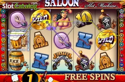 Скрин4. Fortunate Saloon слот