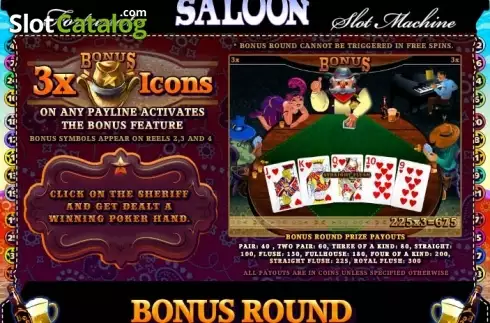 Скрин8. Fortunate Saloon слот