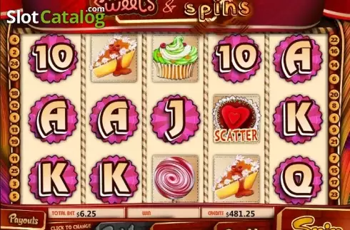 Скрин2. Sweets & Spins (MultiSlot) слот