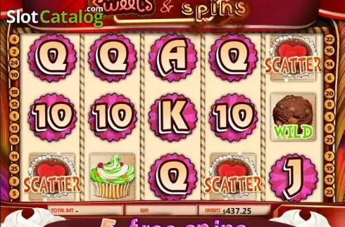 Скрин7. Sweets & Spins (MultiSlot) слот