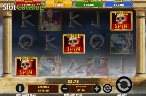 Скрин3. Temple of the Gods (MultiSlot) слот