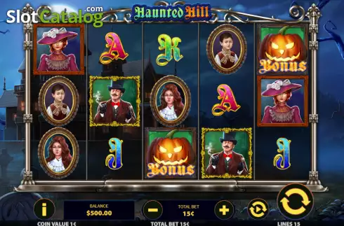 Скрин2. Haunted Hill слот