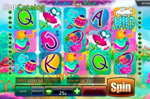 Скрин2. Easter Egg Hunt слот