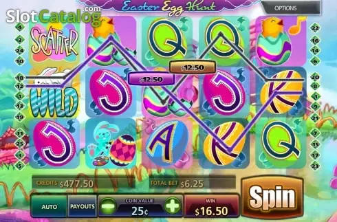 Скрин4. Easter Egg Hunt слот