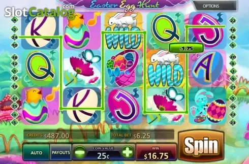 Скрин5. Easter Egg Hunt слот