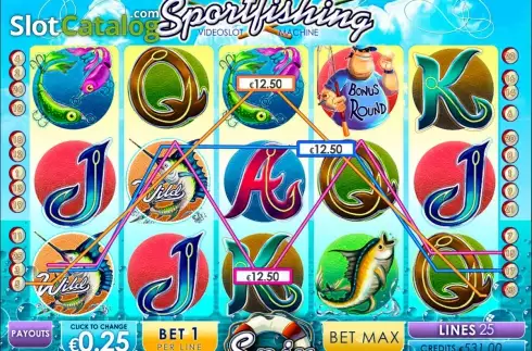 Скрин8. Sportsfishing слот
