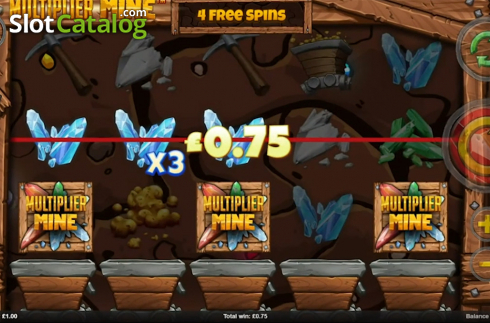 Скрин6. Multiplier Mine слот