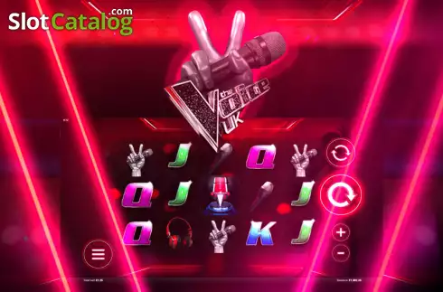 The Voice UK Slot логотип The Voice UK Slot логотип