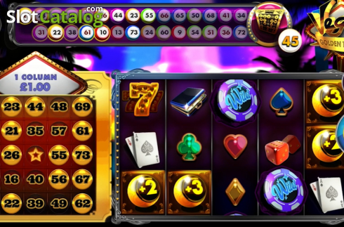 Скрин2. Golden Ticket Vegas слот