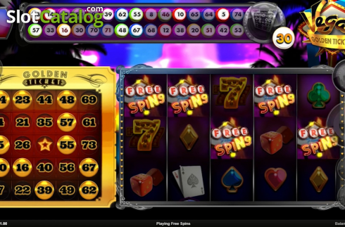Скрин4. Golden Ticket Vegas слот