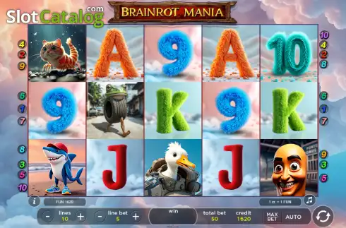 Скрин2. Brainrot Mania слот