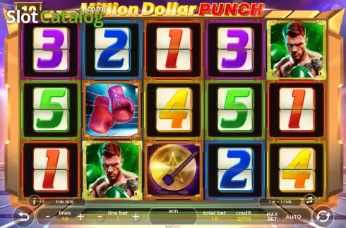Скрин2. Million Dollar Punch слот