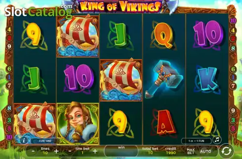 Скрин2. King Of Vikings слот