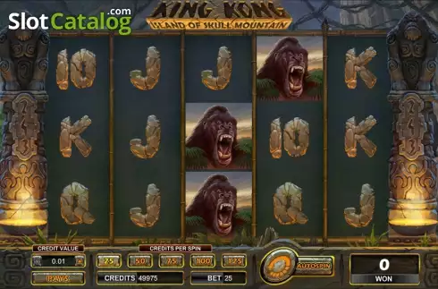 Скрин3. King Kong: Island of Skull Mountain слот