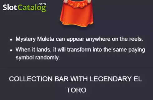 Скрин8. Legendary El Toro слот