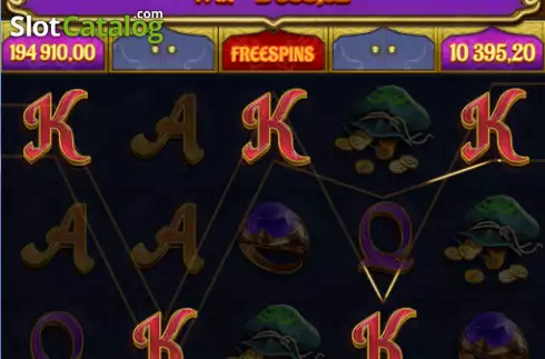 Скрин3. Wishes of the Genie слот
